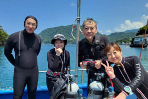 芝山さん、広瀬さん、矢野さん、智美さん