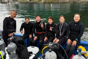 安松さん、佐藤さん、三戸さん、井上さん、廣瀬さん、香織さん