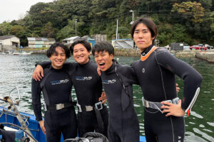 池上さん、服部さん、浅見さん、川西さん